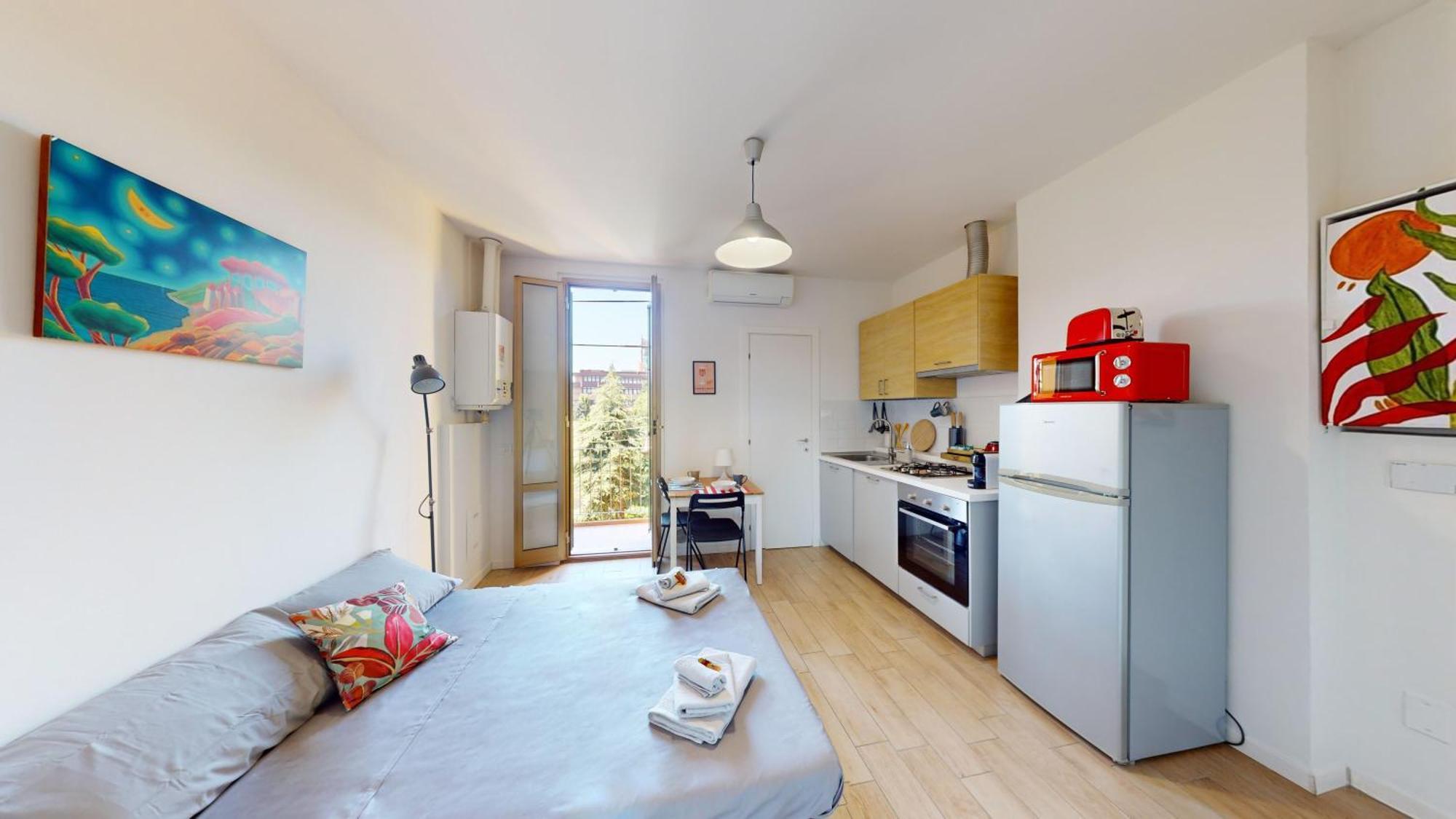 בולוניה Appartamento Accogliente Con Vista San Luca מראה חיצוני תמונה